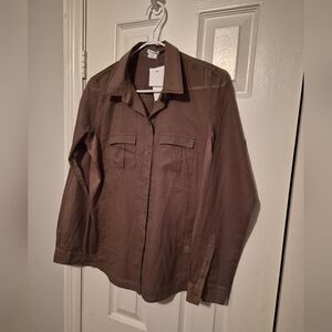 Club Monaco Coconut Brown Belle Shirt